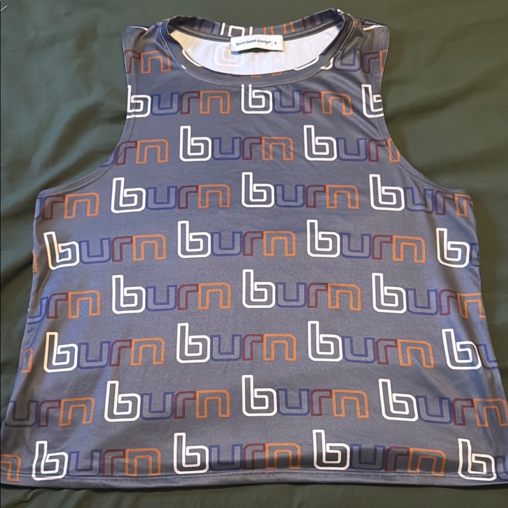 Burn Graphic Tank Top